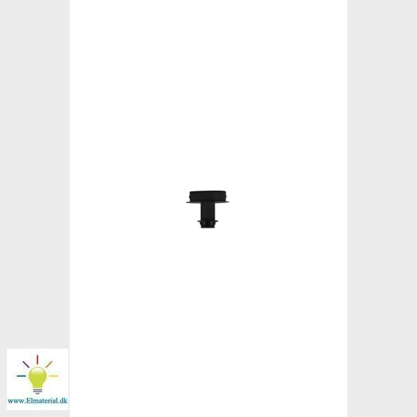 Fenda E27 Loftlampe, Sort, Ude