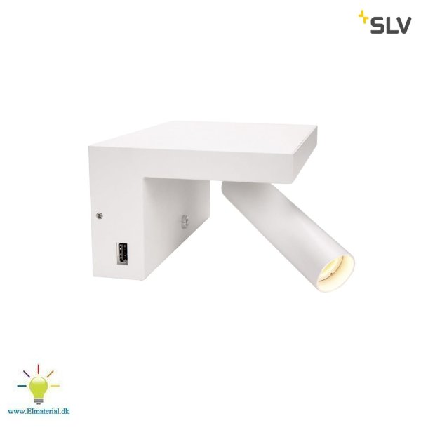 Vg Karpo Bedside M/Usb Hvid