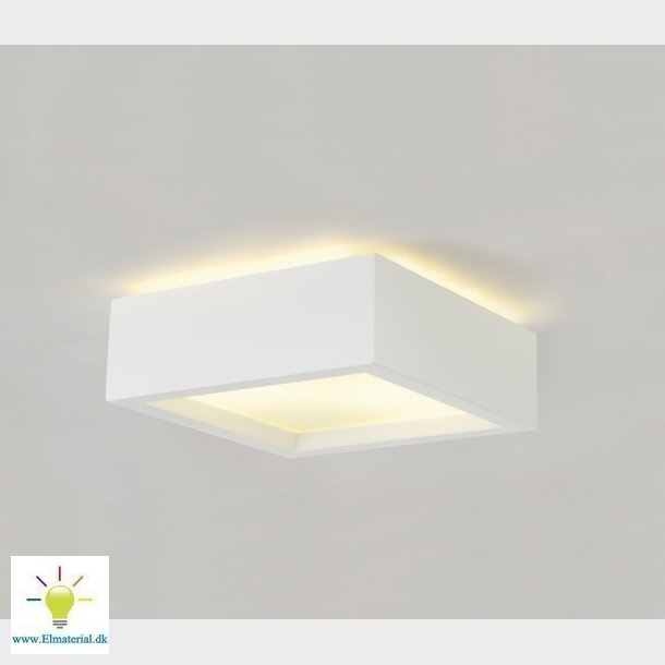 Gl 104 E27, Loftlampe, Firkant