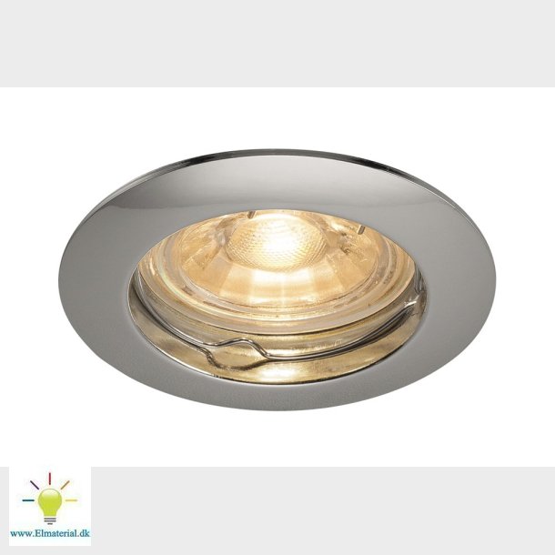 Pika Round Fast Gu10 Krom