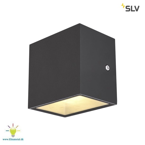 Vg Sitra Cube Led Antracit