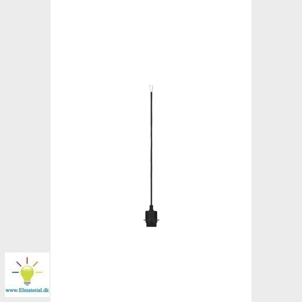 Fenda E27 Pendel, Sort, Uden R