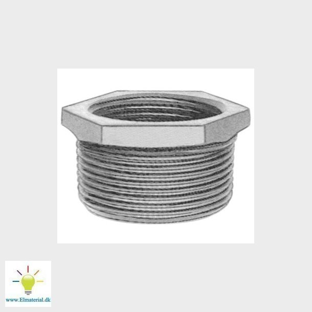 3X1" Nippelmuffe