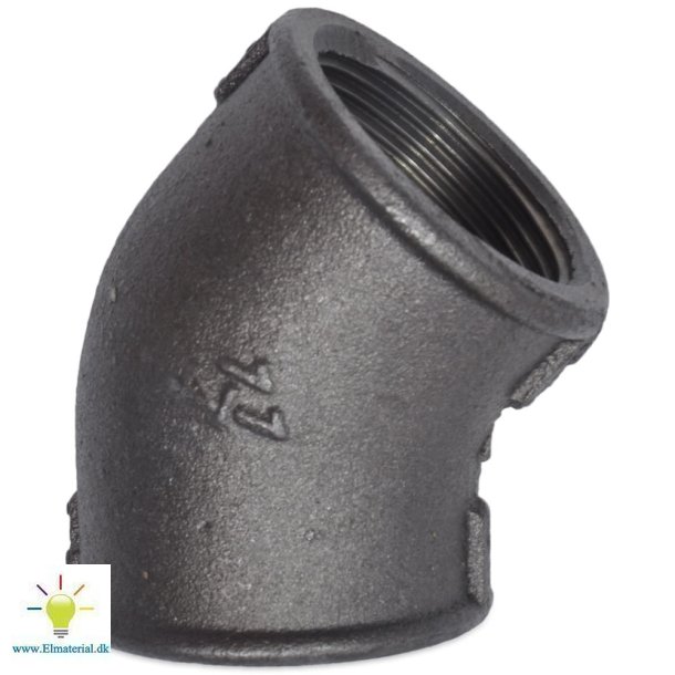 21/2" Vinkel 45G M/M