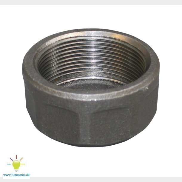 1.1/4" Sort Slutmuffe
