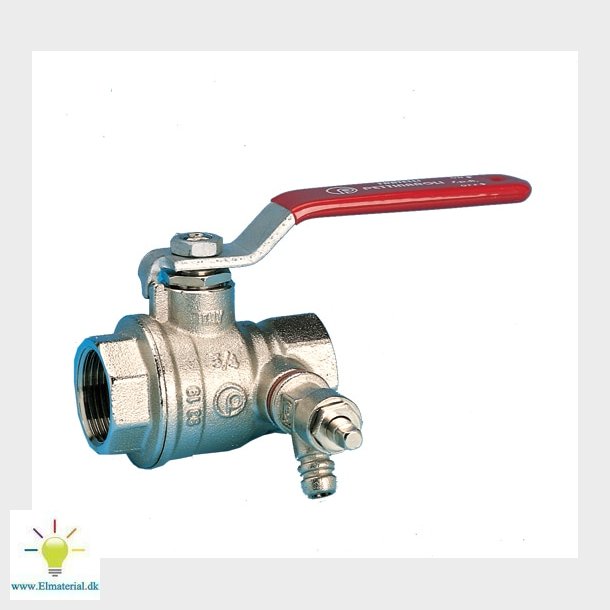 3/4" Kuglehane M.Aftap Stg