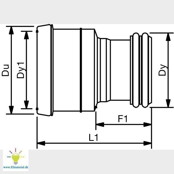 75Mm Erstatningsmuffe