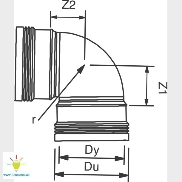 32 X 88,5&deg; Pp Plus Bjn. Hvid