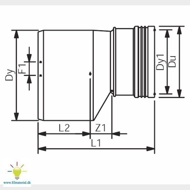 75/40Mm Gr Exc.Red.Rr