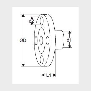 Fl&auml;ns Dn 40 Utlopp