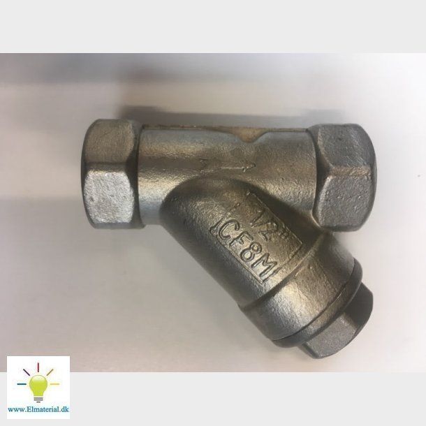 2" Rustfri Snavssamler