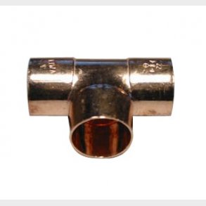 Viega T-stycke 15 x 18 x 15 mm koppar