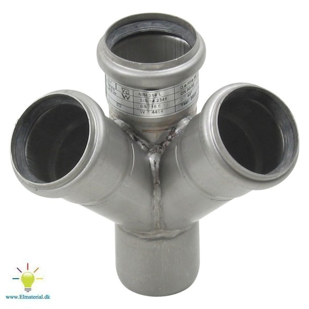 Dobbelt Grenrr 45&deg;, 50/50Mm