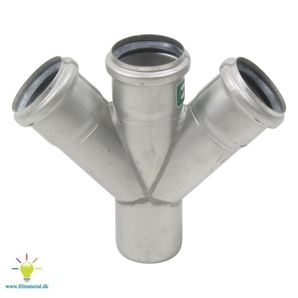 Dobbelt Grenrr 45&deg;, 50/50Mm