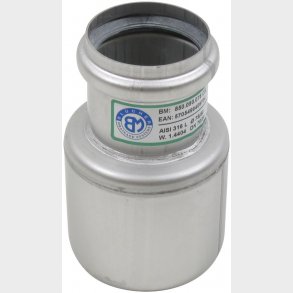 75X50Mm Bm Reduktion Aisi304