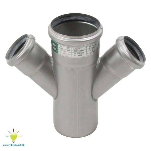 Dobbelt Grenrr 45&deg;, 75/50Mm