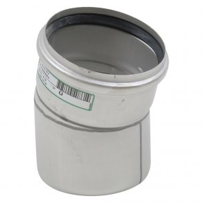 B&ouml;jning 15&deg;, �125mm