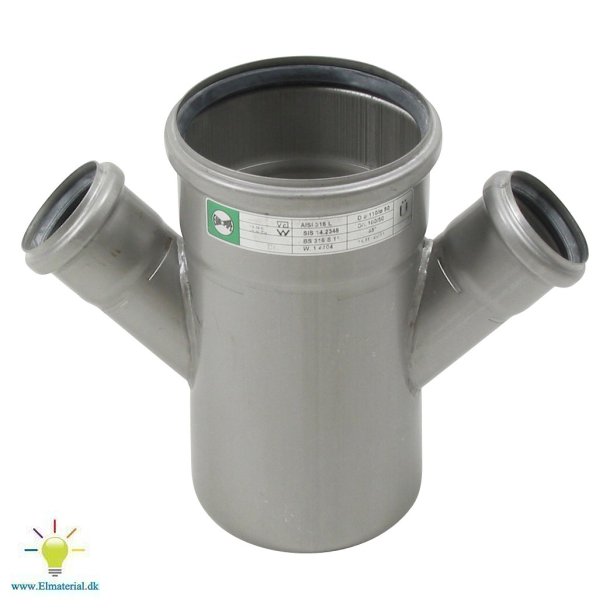 Dobbelt Grenrr 45&deg;, 110/50Mm