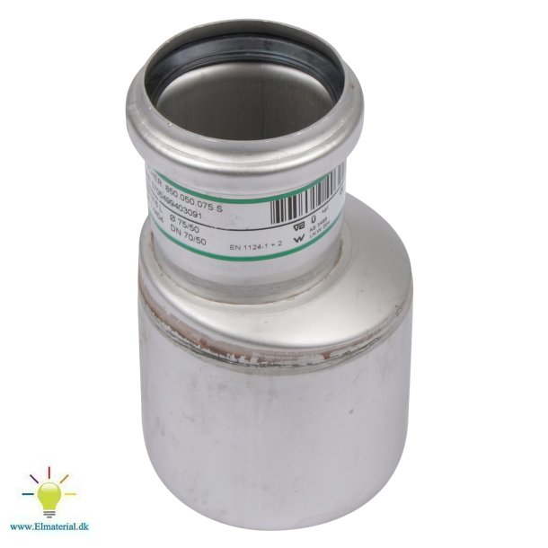 Overgang Excentrisk, 50/75Mm