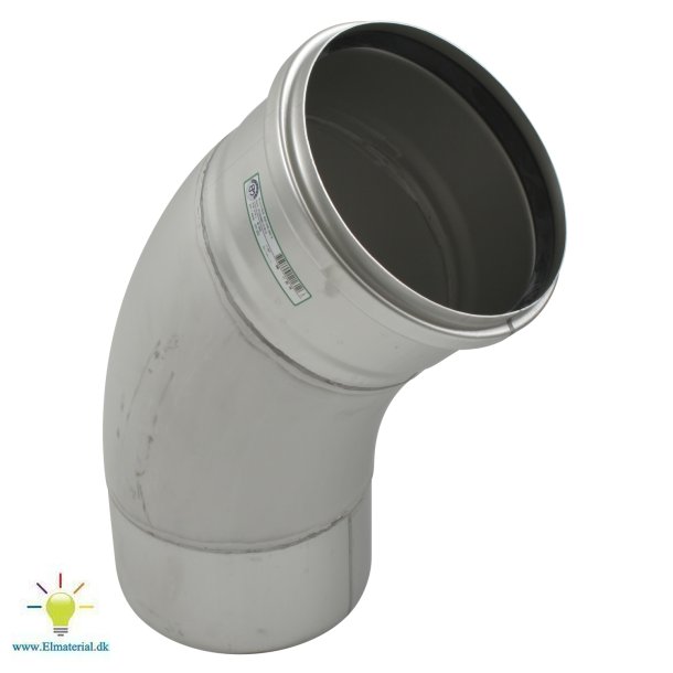 Bjning Stor Radius 45&deg; 250Mm