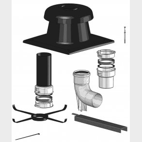 60Mm MB Connext Flex avgassystem