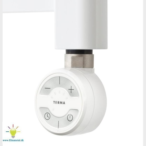 300 W. Timer Varmelegeme, Hvid
