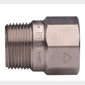 Kort backventil3 / 4 