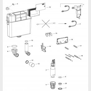 Mepa Flat Packning Spolventil