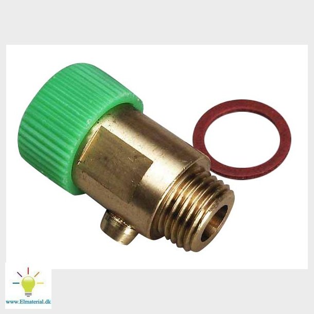1/4" Aftapventil M/Pvc-Greb