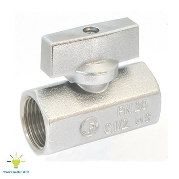 Mini 580 Ventil Messing, M/M,