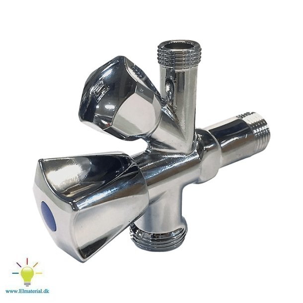 1/2X10 Vent/M/Aftap Lige M/S
