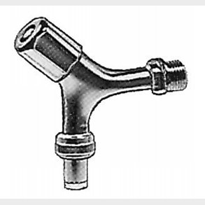 1/2 Avloppsventil / Lutande l&ouml;s nyckel