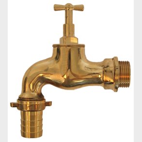 Dr&auml;neringsventil 3/4 Pol Mes T-handtag