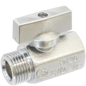 Mini 581 m&auml;ssingsventil N/N