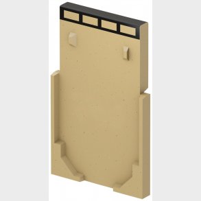 Aco ändvägg stängd för V100G R