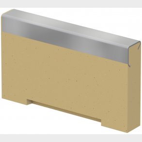 Aco ändvägg stängd till 60 mm