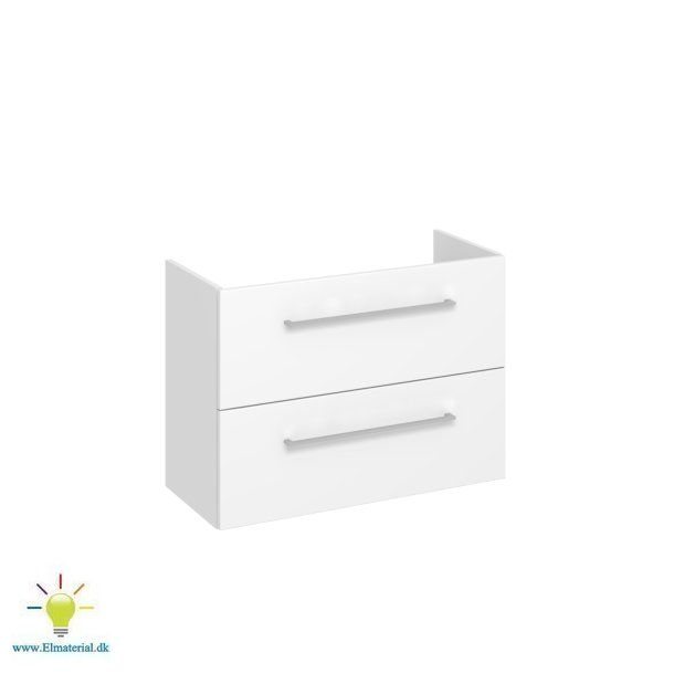 Mido Skab 2 Skuf 80 Cm Hv. Mat