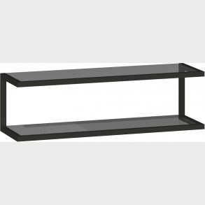 Hylla 12 * 37,6 * 12 Cm Svart