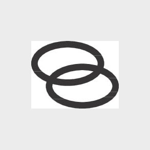 Hg O-Ring Set T / Sv&auml;ngpip K&ouml;k