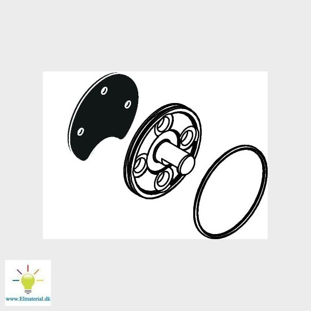 Hg Wandflansch Croma 100 Shp