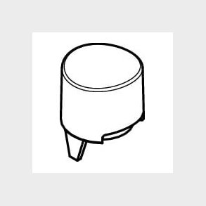 Yxknopp T / Termostathandtag Krom