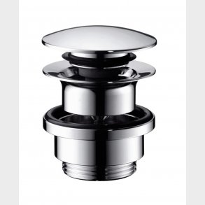 Hg Push-Open Bottenventil, St�l