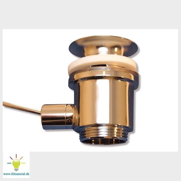 Hg Bundventil 5/4" Krom