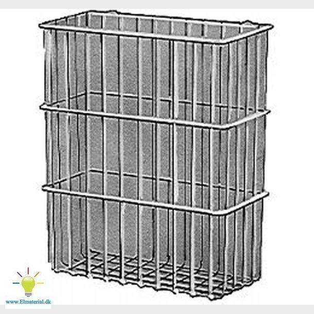 Patex Trdkurv Firkantet Hvid