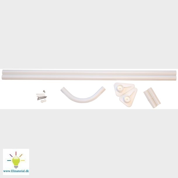 Hvid Forhngstang 90X90