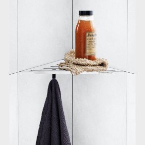 Duschh&ouml;rna i rostfritt st�l