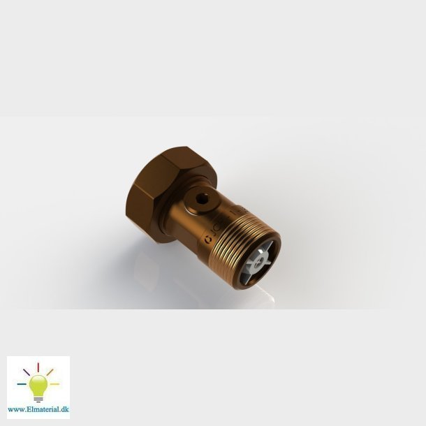 1"X 3/4" Mlerforskruning 80Mm