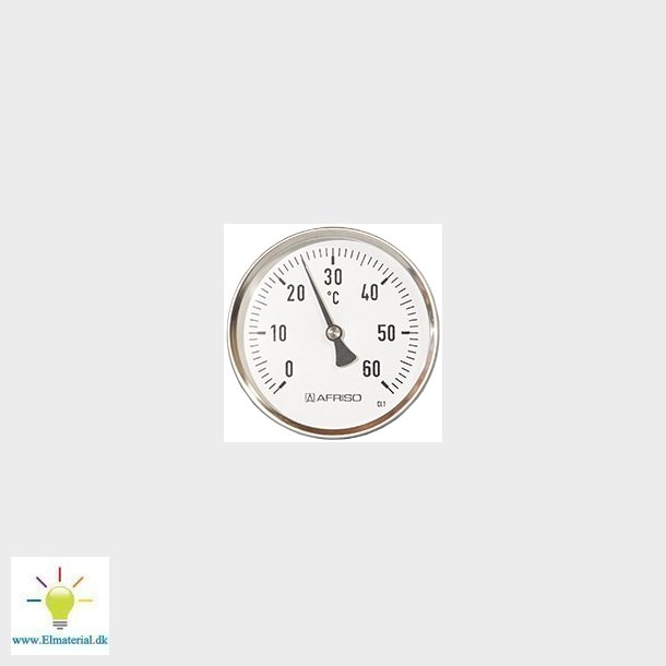 Rustfri Termo 80X63, 0-120 C