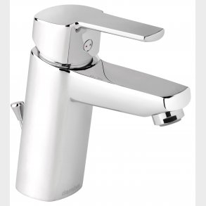 Tvättställsblandare i furu