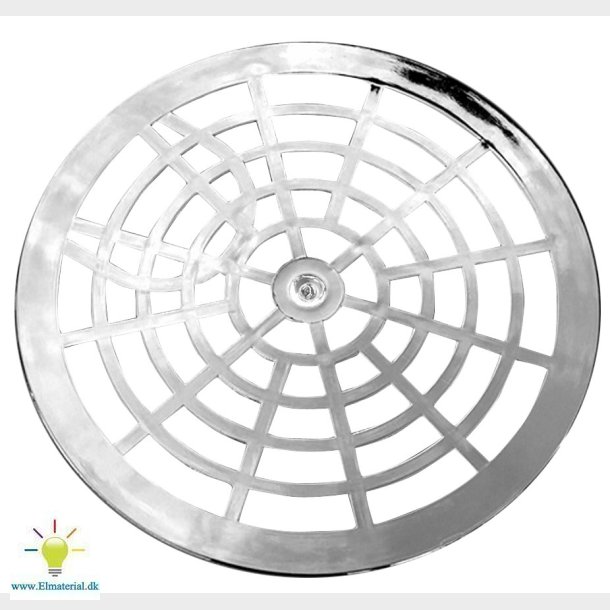 150Mm Rund Rist Forkromet